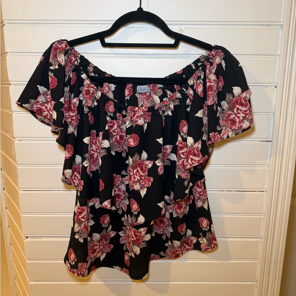 Floral Off-Shoulder Top